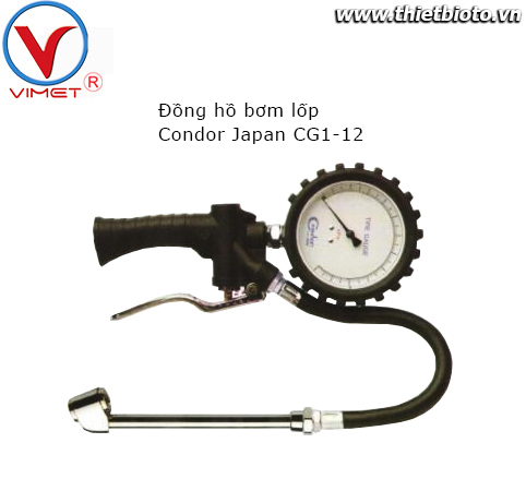 Đồng hồ bơm lốp Condor CG1-12