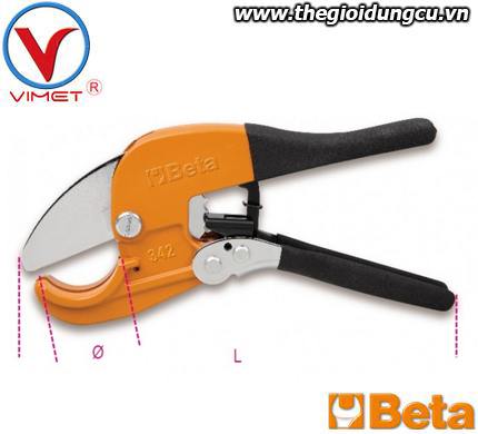 Dụng cụ cắt ống nhựa có bánh cóc Beta 342