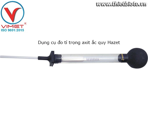 Dụng cụ đo tỉ trọng axit ắc quy Hazet