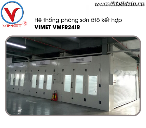 Hệ thống phòng sơn kết hợp khử mùi bằng tia UV VMFR24IR