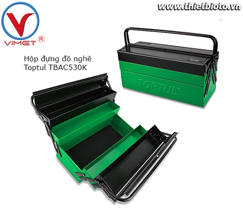 Hộp đồ nghề xách tay di động Toptul TBAC530K