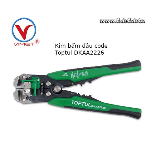 Kìm bấm đầu code Toptul DKAA2226