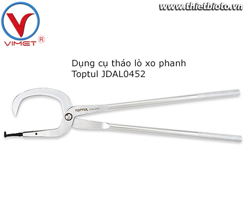 Kìm tháo lò xo phanh ôtô Toptul JDAL0452