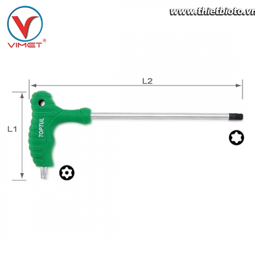 Lục giác L đầu mũi sao Toptul AIBE2715