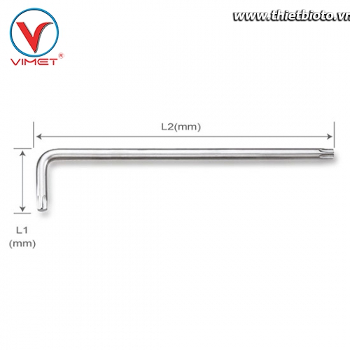 Lục giác L đầu sao T10 Toptul AIAL1007