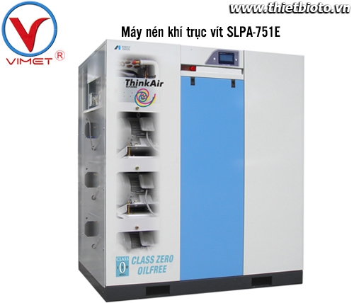 Máy nén khí xoắn ốc không dầu SLPA-751E