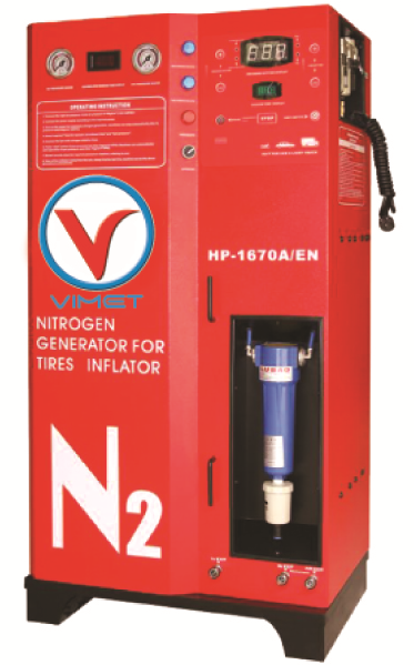 Máy bơm và tạo khí Nitơ cho lốp xe VM-1670A/EN
