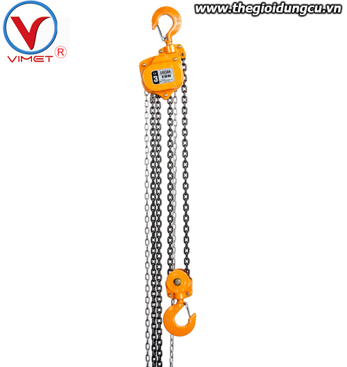 Palang xích kéo tay 1 tấn Deasan DSN1