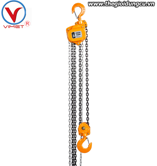 Palang xích kéo tay 3 tấn Deasan DSN3