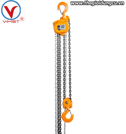 Palang xích kéo tay 5 tấn Deasan DSN5