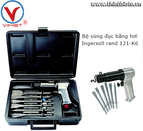 Bộ súng đục bằng hơi Ingersoll rand 121-K6