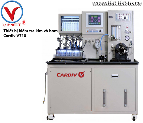 Thiết bị kiểm tra kim bơm Cardiv V710