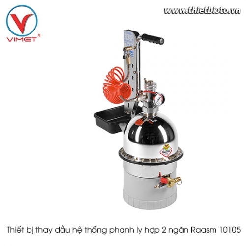 Thiết bị thay dầu hệ thống phanh ly hợp 2 ngăn Raasm 10105