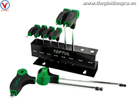 Bộ lục giác chữ L 8 món TOPTUL GAAX0801