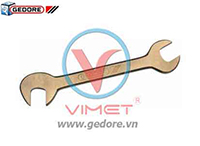 Cờ lê 2 đầu mở loại nhỏ 4 mm GED0017204S Gedore