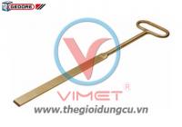 Non-sparking Flange knife round 690mm Gedore GED7200002S