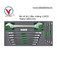 Bộ cờ lê 2 đầu hở 11 món Toptul GEA1102