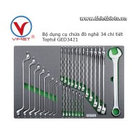 Bộ cờ lê tuýp lục giác và kìm 34 chi tiết Toptul GED3421