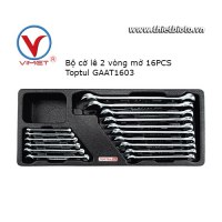 Bộ cờ lê vòng miệng 16 chi tiết Toptul GAAT1603