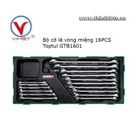 Bộ cờ lê vòng miệng 16 chi tiết Toptul GTB1601