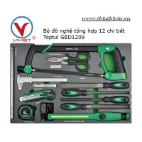 Bộ đồ nghề đa năng 12 chi tiết Toptul GED1209