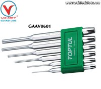 Bộ đột 6 món Toptul GAAV0601