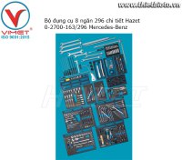 Bộ dụng cụ 8 ngăn 296 chi tiết Hazet 0-2700-163/296 Mercedes-Benz