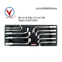 Bộ tuýp ống điếu 10 chi tiết Toptul GAAT1002