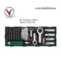 Bộ vít đóng 22 chi tiết Toptul GTA2234