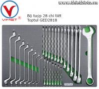 Bộ cờ lê vòng miệng 28 chi tiết Toptul GED2818