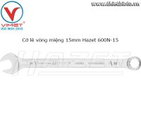 Cờ lê vòng miệng 15mm Hazet 600N-15