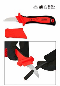 Dao cắt cáp điện lưỡi thẳng cách điện Toptul SFAA5020V4
