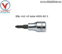 Đầu mũi vít bake 4000-60.3