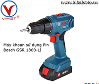 Máy khoan vặn vít dùng pin Bosch GSR 1800-LI 