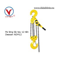 Pa lăng lắc tay 12 tấn Deasan NDM120