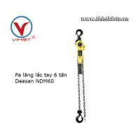 Pa lăng lắc tay 6 tấn Deasan NDM60