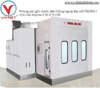 Phòng sơn gốc nước đèn hồng ngoại PSS74010