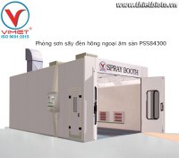 Phòng sơn sấy âm sàn đèn hồng ngoại PSS84300