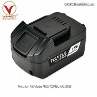 Pin Li-ion 18V (bản PRO) TOPTUL KAL-0105