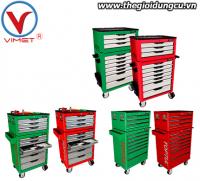 Tủ đồ nghề 7 ngăn 370 chi tiết toptul GX-13601+GT-23401