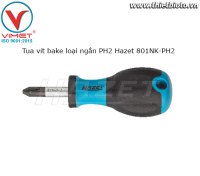 Tua vít bake loại ngắn PH2 Hazet 801NK-PH2