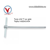 Tuýp chữ T đầu lục giác Toptul AGDA1434