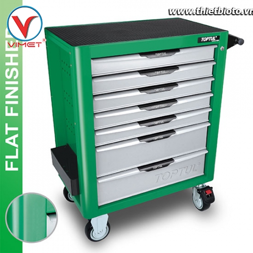 Tủ đồ nghề sửa chữa 7 ngăn 227pcs Toptul GCAJ227G