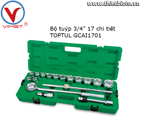 Bộ tuýp đầu 3/4