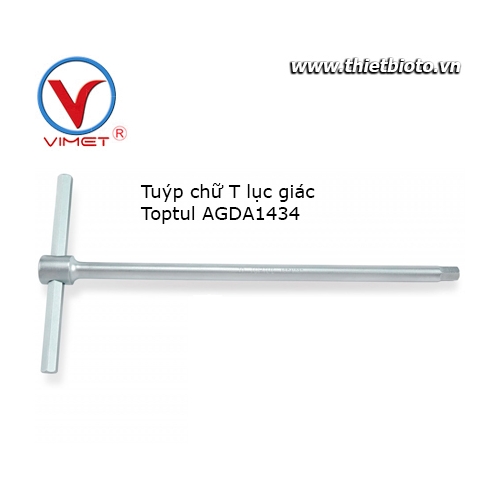 Tuýp chữ T đầu lục giác Toptul AGDA1434