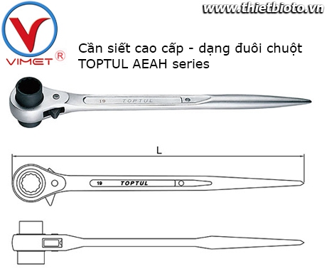 Tuýp đuôi chuột 19x24mm TOPTUL AEAH1924