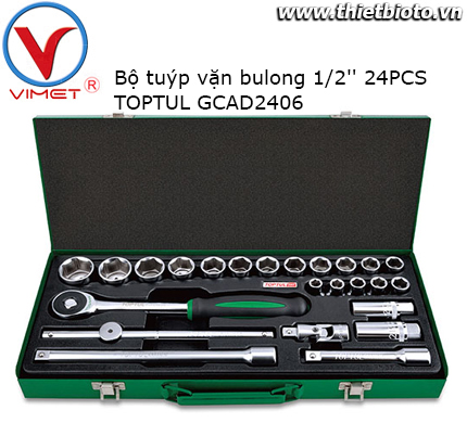Bộ tuýp vặn ốc 1/2